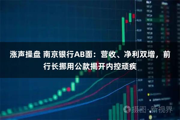 涨声操盘 南京银行AB面：营收、净利双增，前行长挪用公款揭开内控顽疾